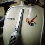 Old Vespa with new Look