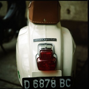 Old Vespa with new Look