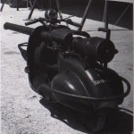 Old Vespa with Bazooka